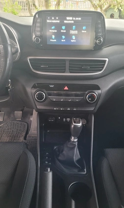 Hyundai Tucson cena 92700 przebieg: 28100, rok produkcji 2020 z Bełchatów małe 121
